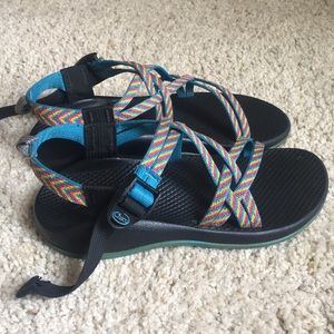 Rainbow double strap Chacos